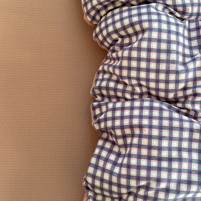 91家纺网 家纺一手货源 找家纺 温眠家纺 2025新款云感针织双层纱四件套 罗格先生