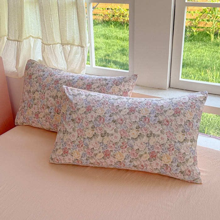 91家纺网 家纺一手货源 找家纺 温眠家纺 2025新款云感针织双层纱单被套系列 梵高