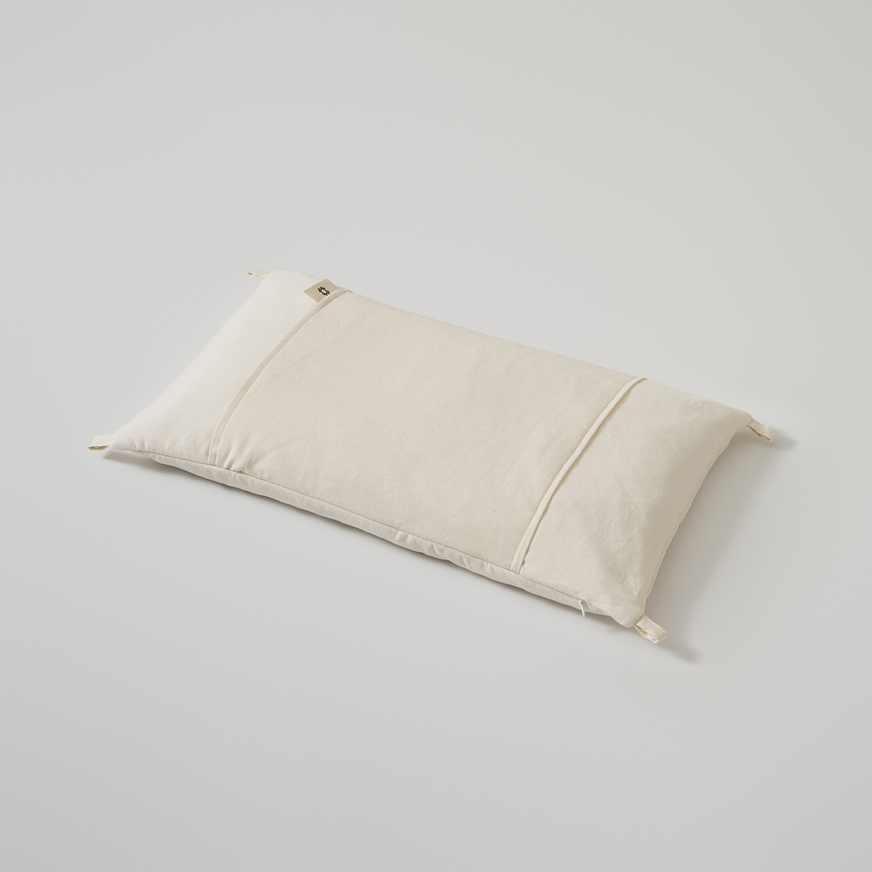 91家纺网 家纺一手货源 找家纺 境月枕芯坊 2026新款可拆洗棉麻黑苦荞枕枕头枕芯 可拆洗棉麻黑苦荞枕-大号