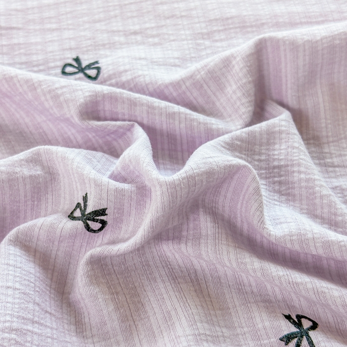 91家纺网 家纺一手货源 找家纺 温眠家纺 2025新款云感皱皱双层纱床笠 小资情调