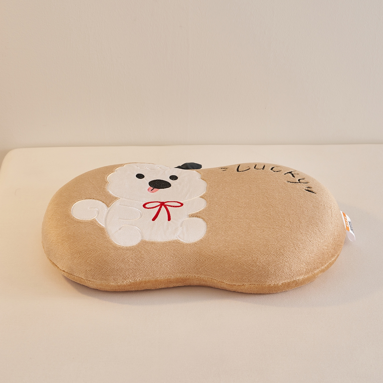 91家纺网 家纺一手货源 找家纺 铺尚美家纺 2026可爱卡通儿童猫肚枕学生幼儿园卡通记忆棉枕头枕芯30*50cm Lucky羊咩咩记忆枕-黄