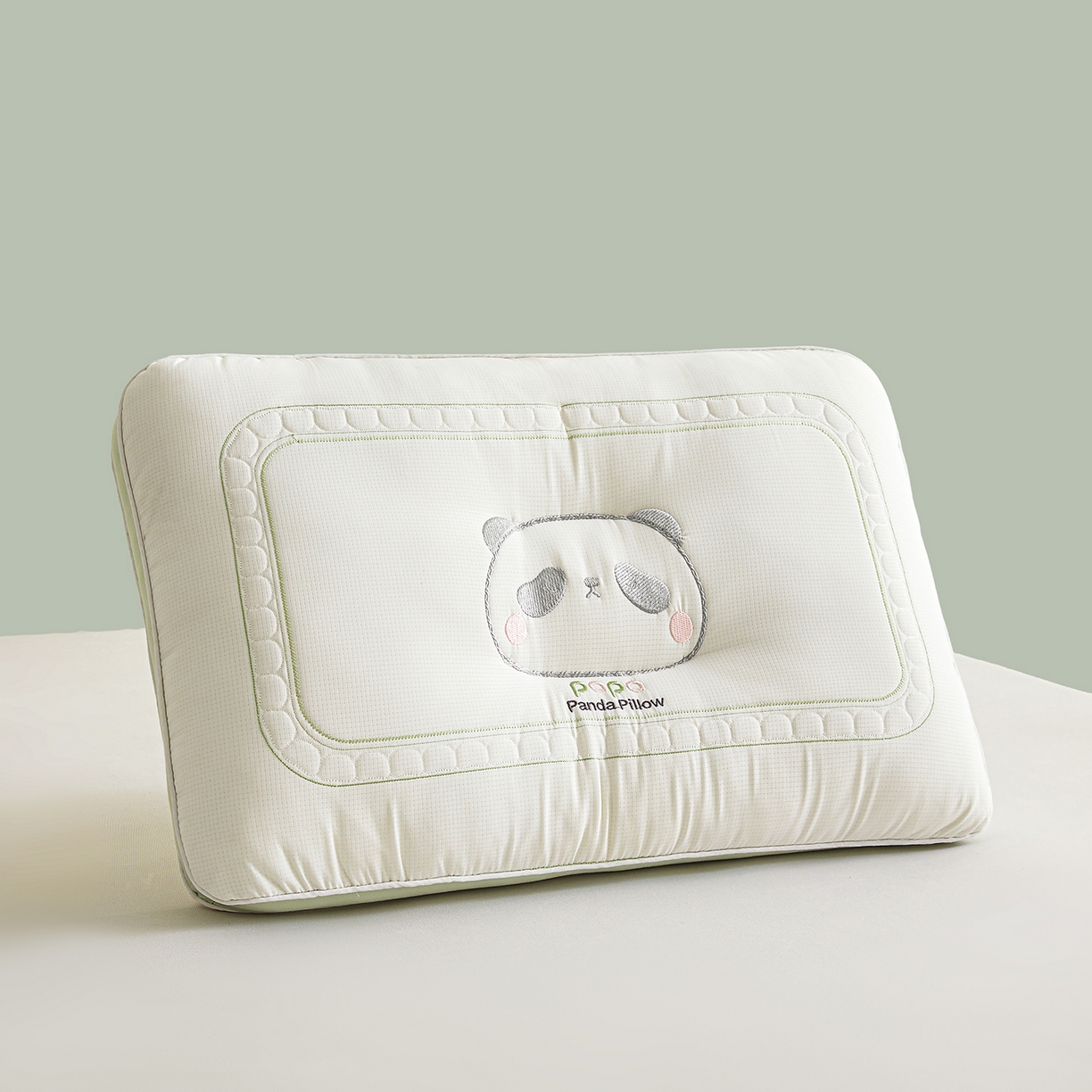 91家纺网 家纺一手货源 找家纺 （总）铺尚美家纺 2026新款Papa熊猫刺绣定型枕枕头枕芯