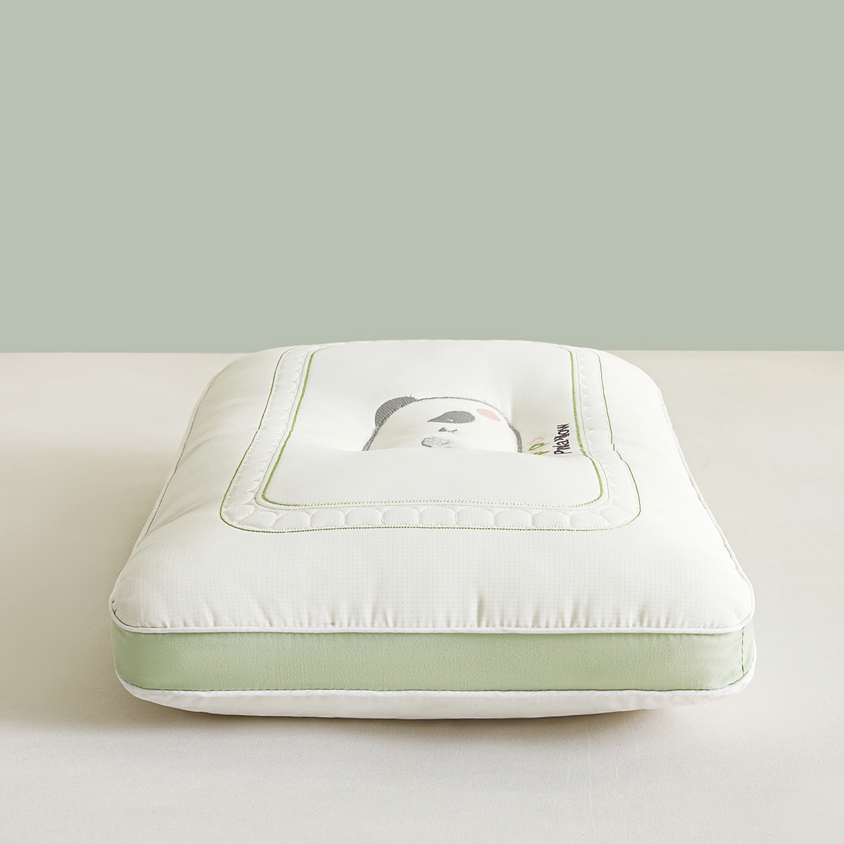 91家纺网 家纺一手货源 找家纺 （总）铺尚美家纺 2026新款Papa熊猫刺绣定型枕枕头枕芯