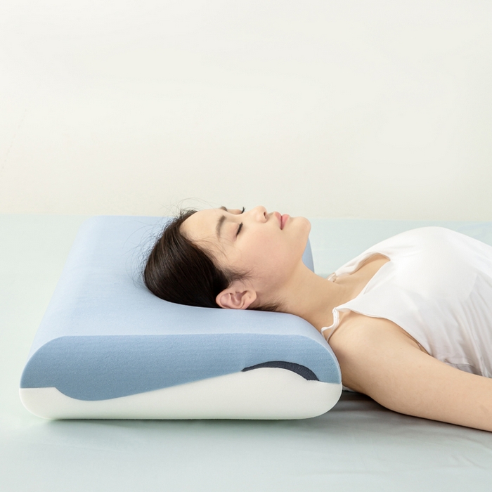 91家纺网 家纺一手货源 找家纺 （总）秋泽家纺 2025新款双芯三芯深睡护颈记忆枕