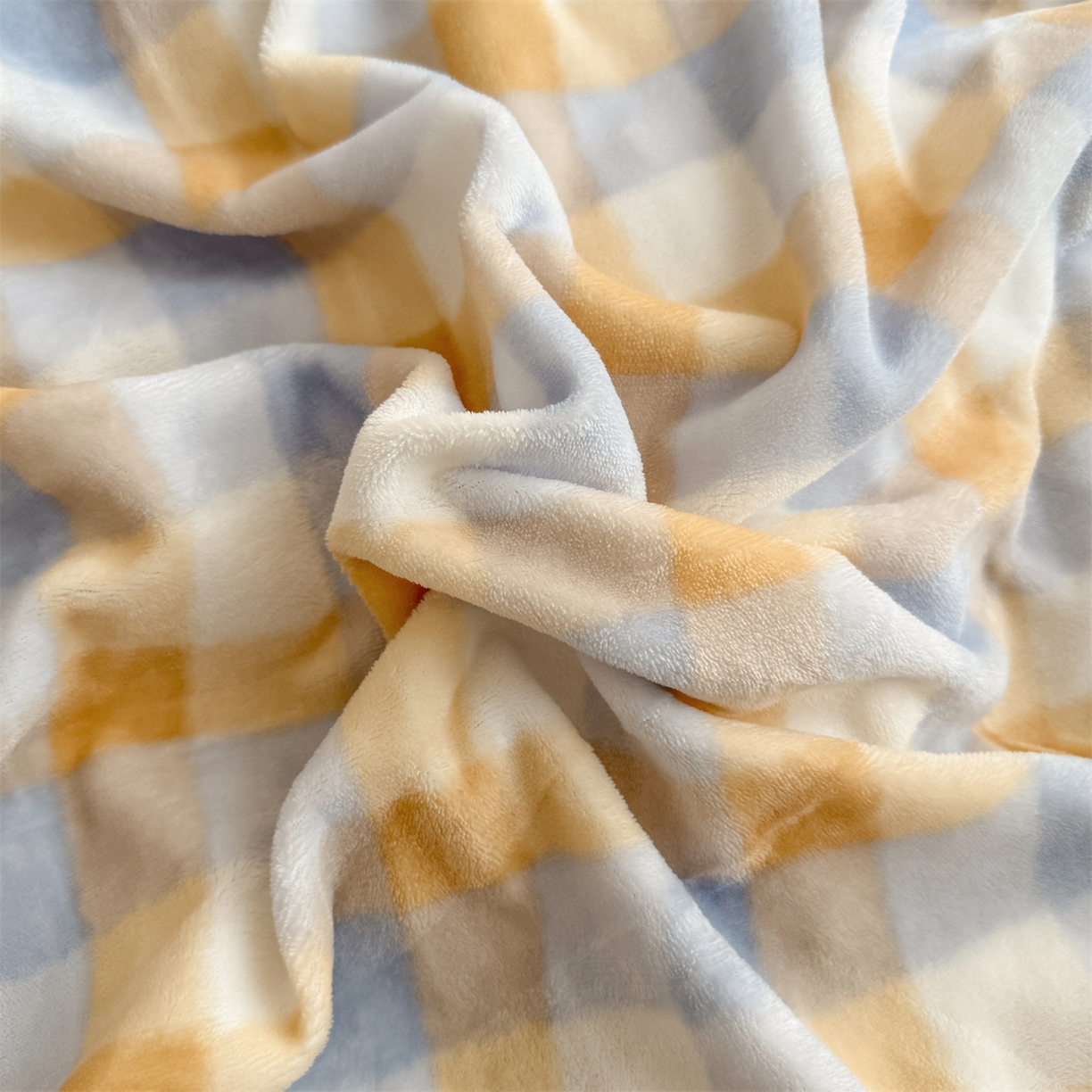 91家纺网 家纺一手货源 找家纺 温眠家纺 2025新款全工艺200克牛奶绒印花四件套 墨尔本