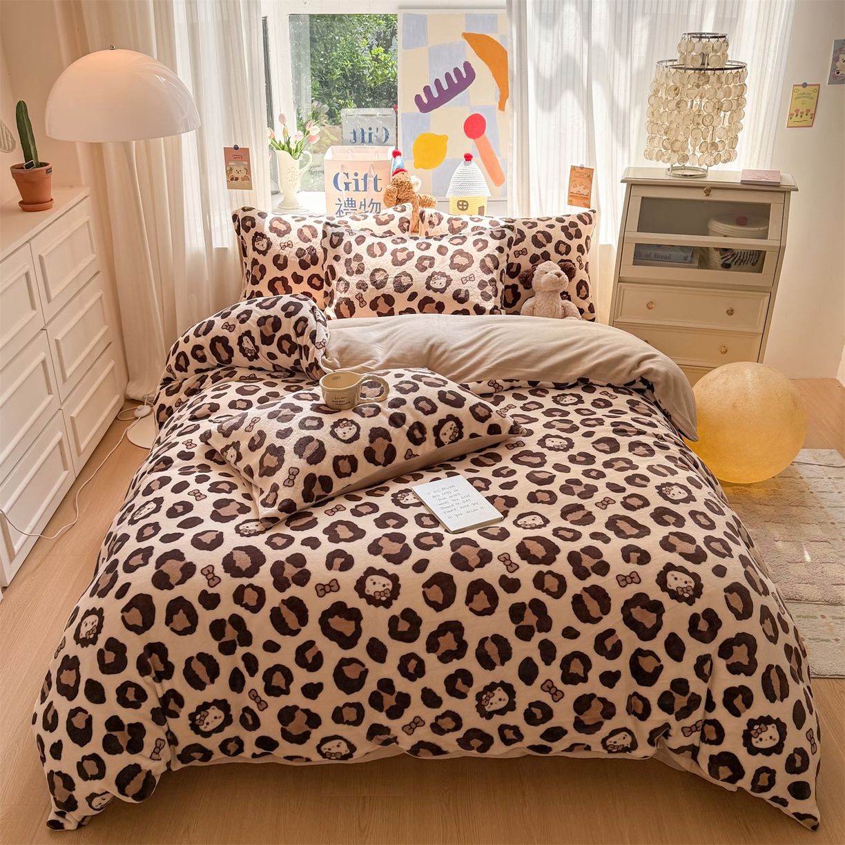 91家纺网 家纺一手货源 找家纺 （总）温眠家纺 2025新款全工艺200克牛奶绒印花四件套