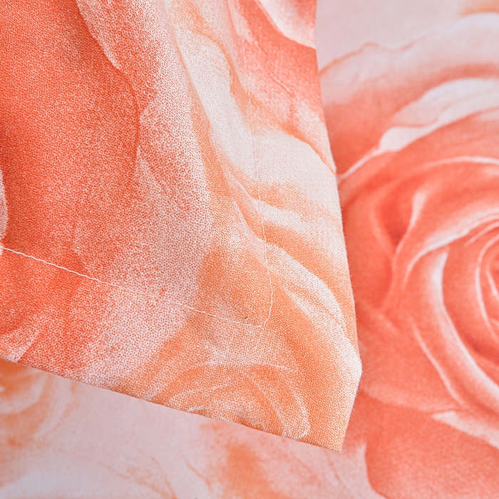 91家纺网 家纺一手货源 找家纺 小雨家纺 2026新款跨境芦荟棉韩版花边床裙单品套件--四件套 玫瑰庄园棕