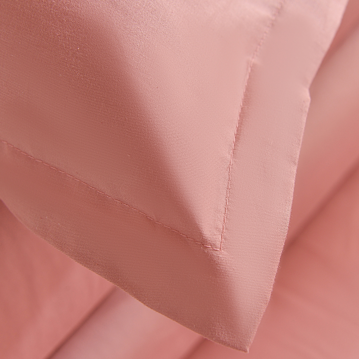 91家纺网 家纺一手货源 找家纺 小雨家纺 2026新款13376宿舍纯棉40支纯色三件套 仙女粉