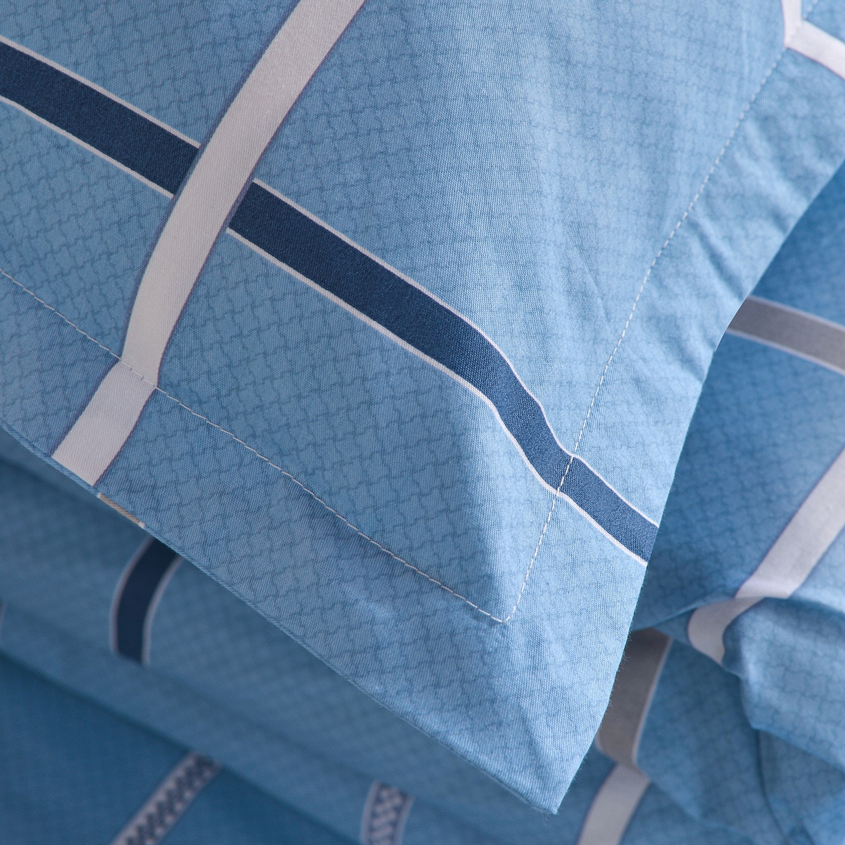 91家纺网 家纺一手货源 找家纺 （总）小雨家纺 2026新款13372宿舍纯棉40支印花三件套