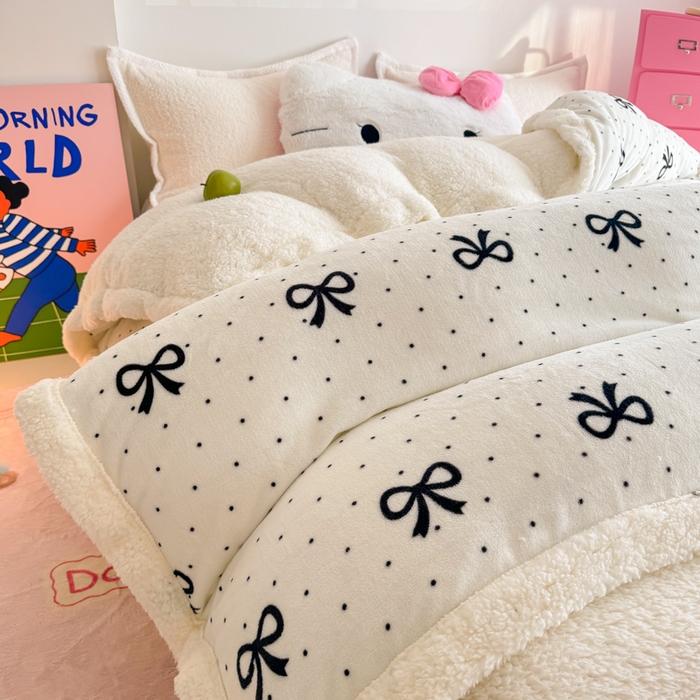 91家纺网 家纺一手货源 找家纺 温眠家纺 2025新款ins羊羔绒牛奶绒可被套休闲毯单被套-被套图 羊-慢时光