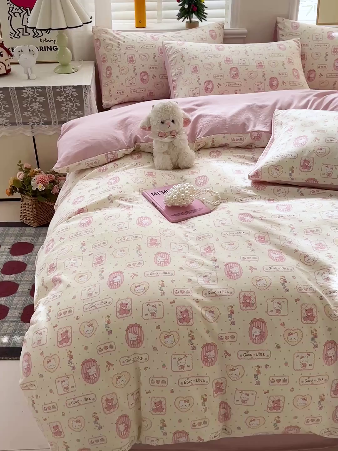 91家纺网 家纺一手货源 找家纺 （总）温眠家纺 2026新款A类古法水洗仿棉云感棉加厚四件套