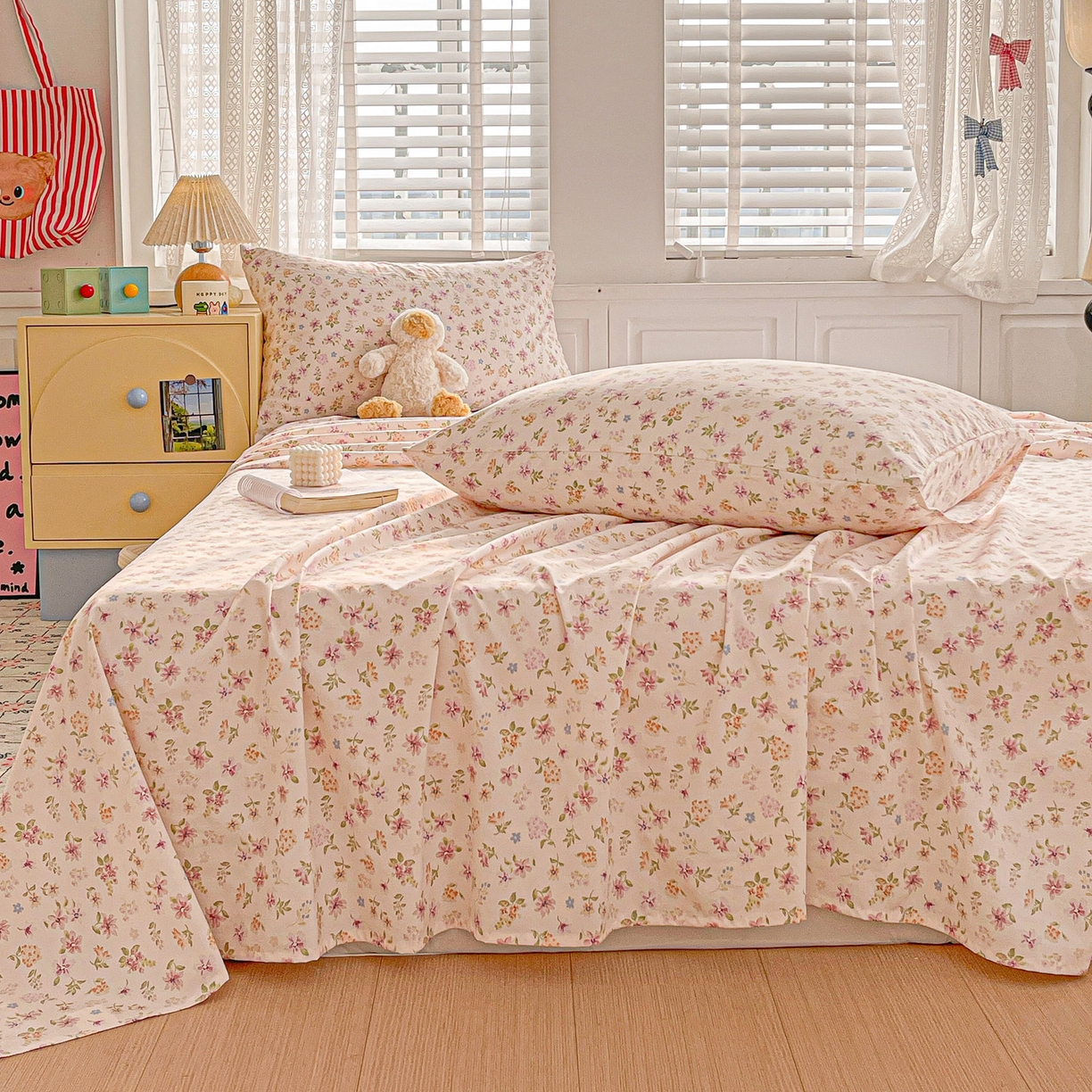 91家纺网 家纺一手货源 找家纺 （总）温眠家纺 2026新款古法水洗棉加厚高克重双层纱单床单床单单件单品床单