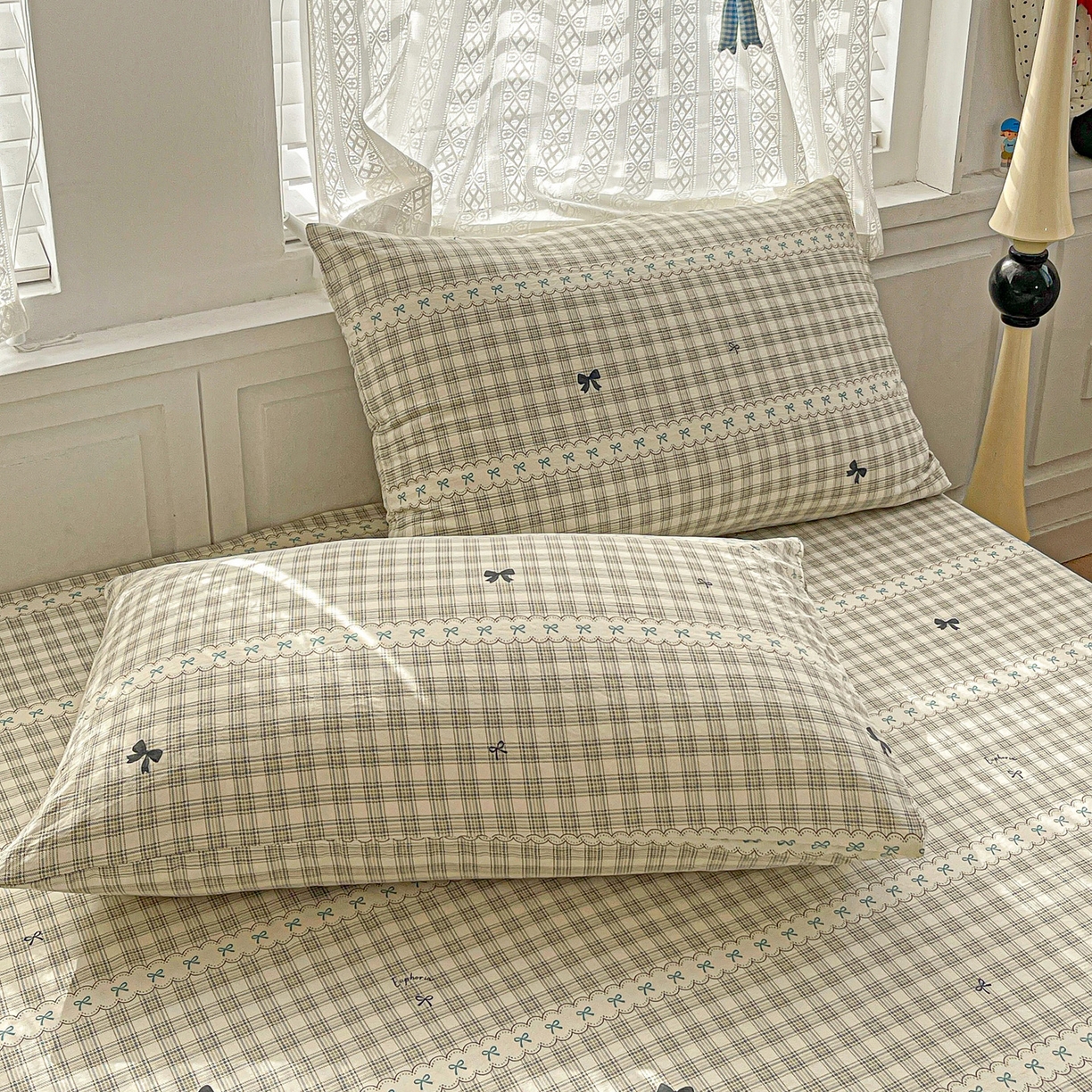 91家纺网 家纺一手货源 找家纺 温眠家纺 2026新款古法水洗棉加厚高克重双层纱单床单床单单件单品床单 织梦