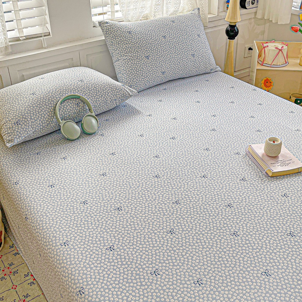 91家纺网 家纺一手货源 找家纺 温眠家纺 2026新款古法水洗棉加厚高克重双层纱单床单床单单件单品床单 素影