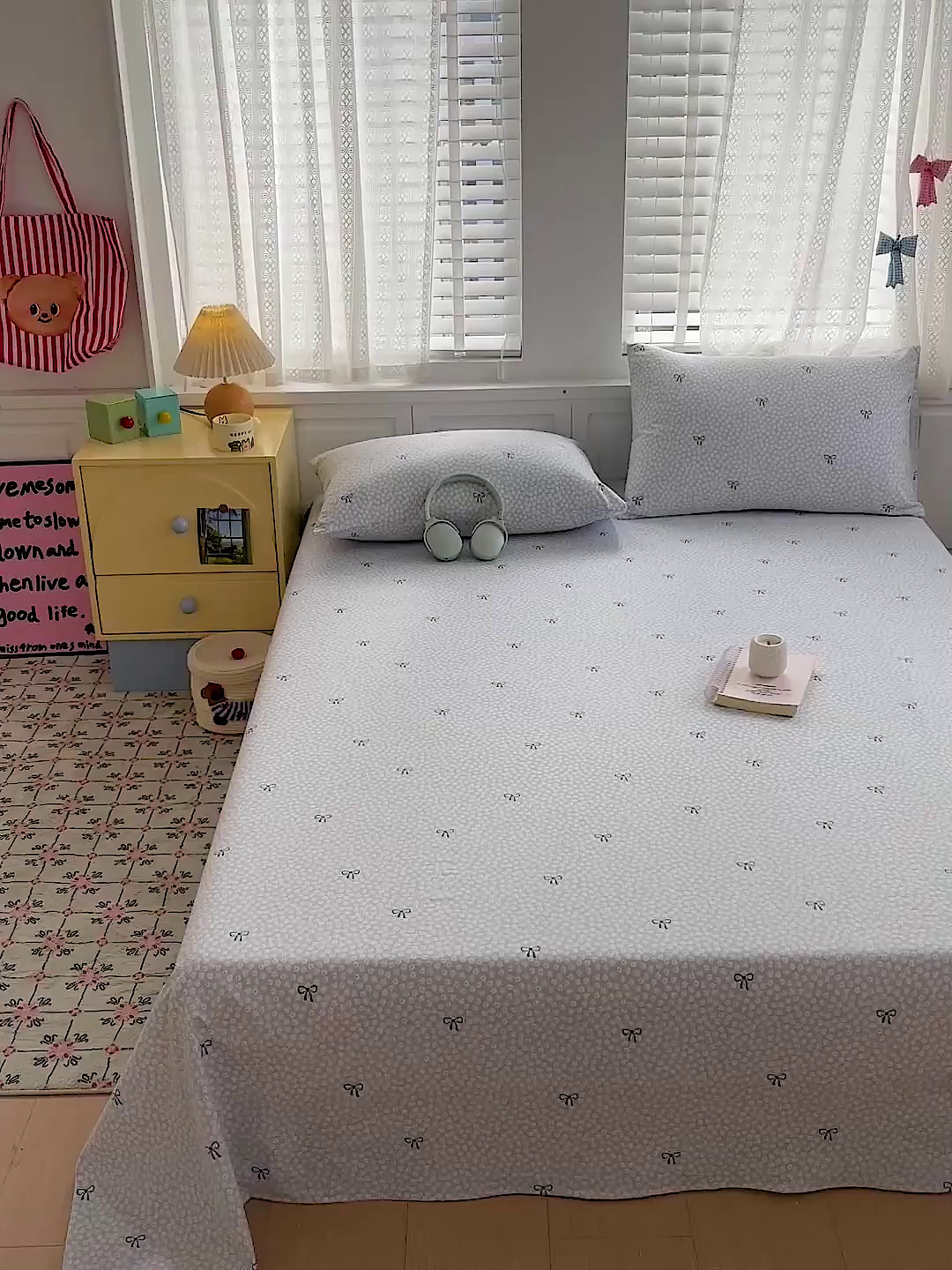 91家纺网 家纺一手货源 找家纺 温眠家纺 2026新款古法水洗棉加厚高克重双层纱单床单床单单件单品床单 素影