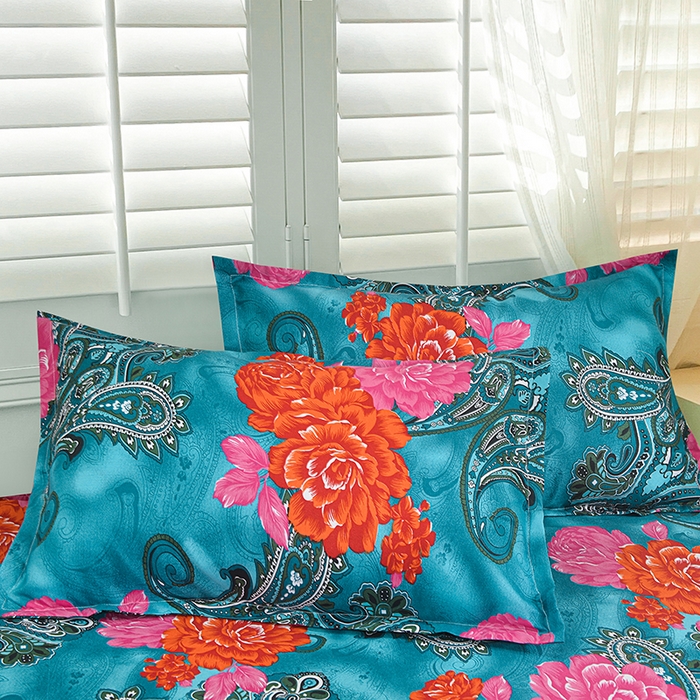 91家纺网 家纺一手货源 找家纺 小雨家纺 2026新款亲肤芦荟棉外贸蕾丝花边床裙 向阳而生