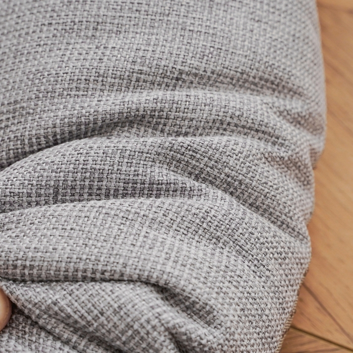 91家纺网 家纺一手货源 找家纺 囍莱家纺 2026新款棉麻防滑连体坐垫 浅灰