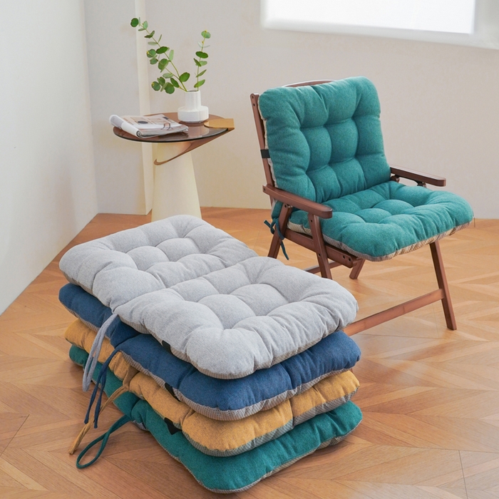 91家纺网 家纺一手货源 找家纺 囍莱家纺 2026新款棉麻防滑连体坐垫 组合图仅供展示