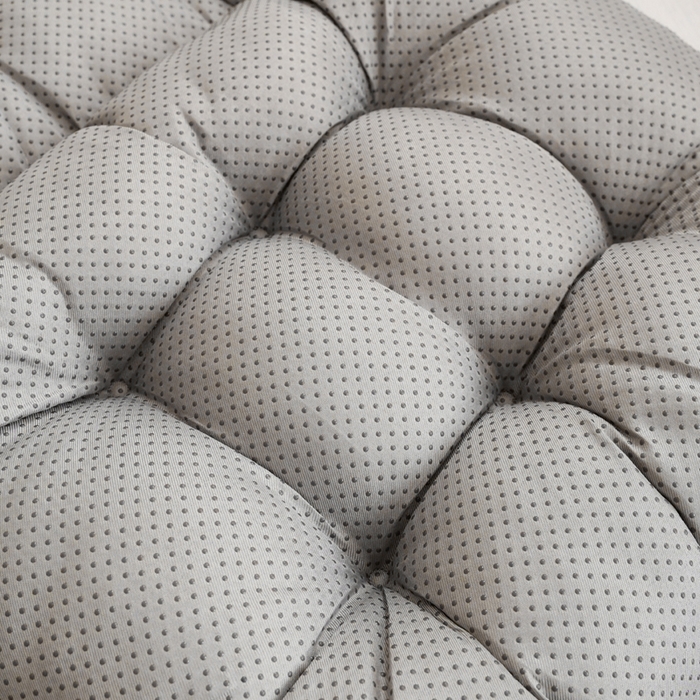 91家纺网 家纺一手货源 找家纺 囍莱家纺 2026新款棉麻防滑连体坐垫 组合图仅供展示