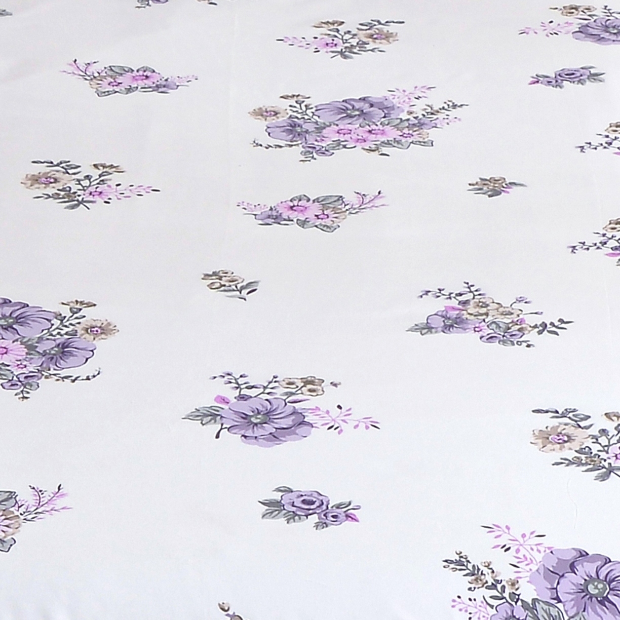 91家纺网 家纺一手货源 找家纺 小雨家纺 2026新款芦荟棉韩版单被套跨境电商 朝气蓬勃-紫