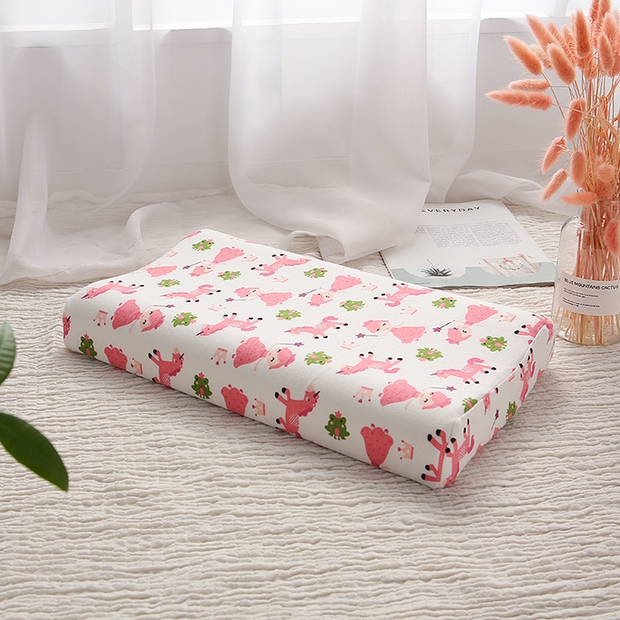 明星枕业 2025新款纯棉卡通儿童乳胶枕头1-3-6岁幼儿园宝宝天然学生枕芯定型枕防螨 青蛙公主