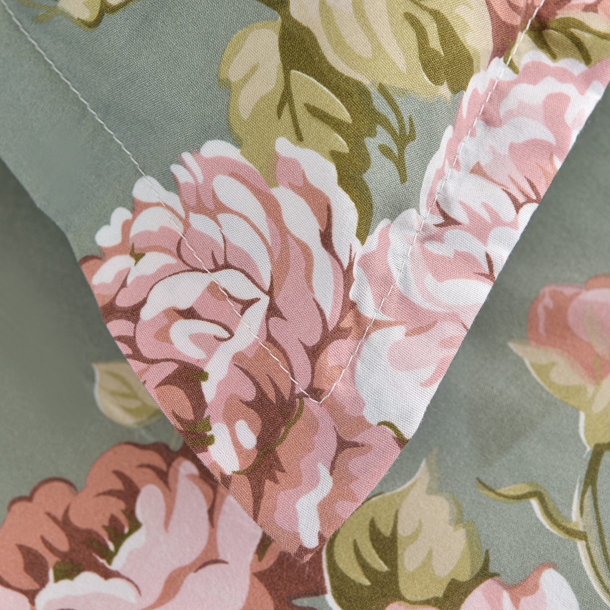 91家纺网 家纺一手货源 找家纺 小雨家纺 2026新款双边芦荟棉韩版跨境四件套 古色古香-绿