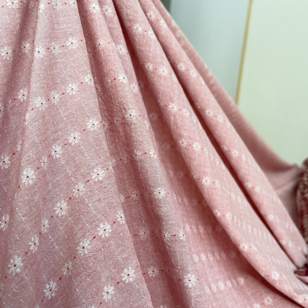 91家纺网 家纺一手货源 找家纺 （总）炫拼家纺 2026新款A类全棉色织提花40支水洗棉四件套-花语系列