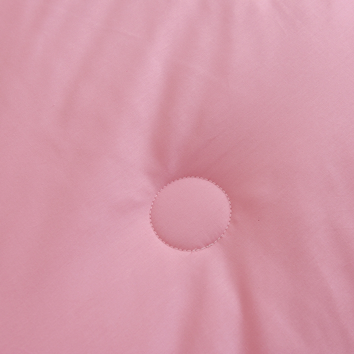 91家纺网 家纺一手货源 找家纺 启优家纺 全棉纯色羽绒被子被芯 粉玉