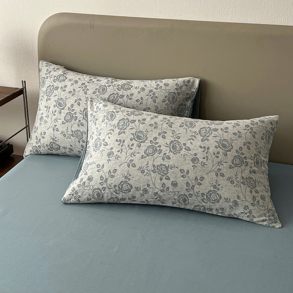 91家纺网 家纺一手货源 找家纺 锦彩家居 2026新款全棉色织大提花四件套-南法假日系列（提供买家秀） 知遇-蓝