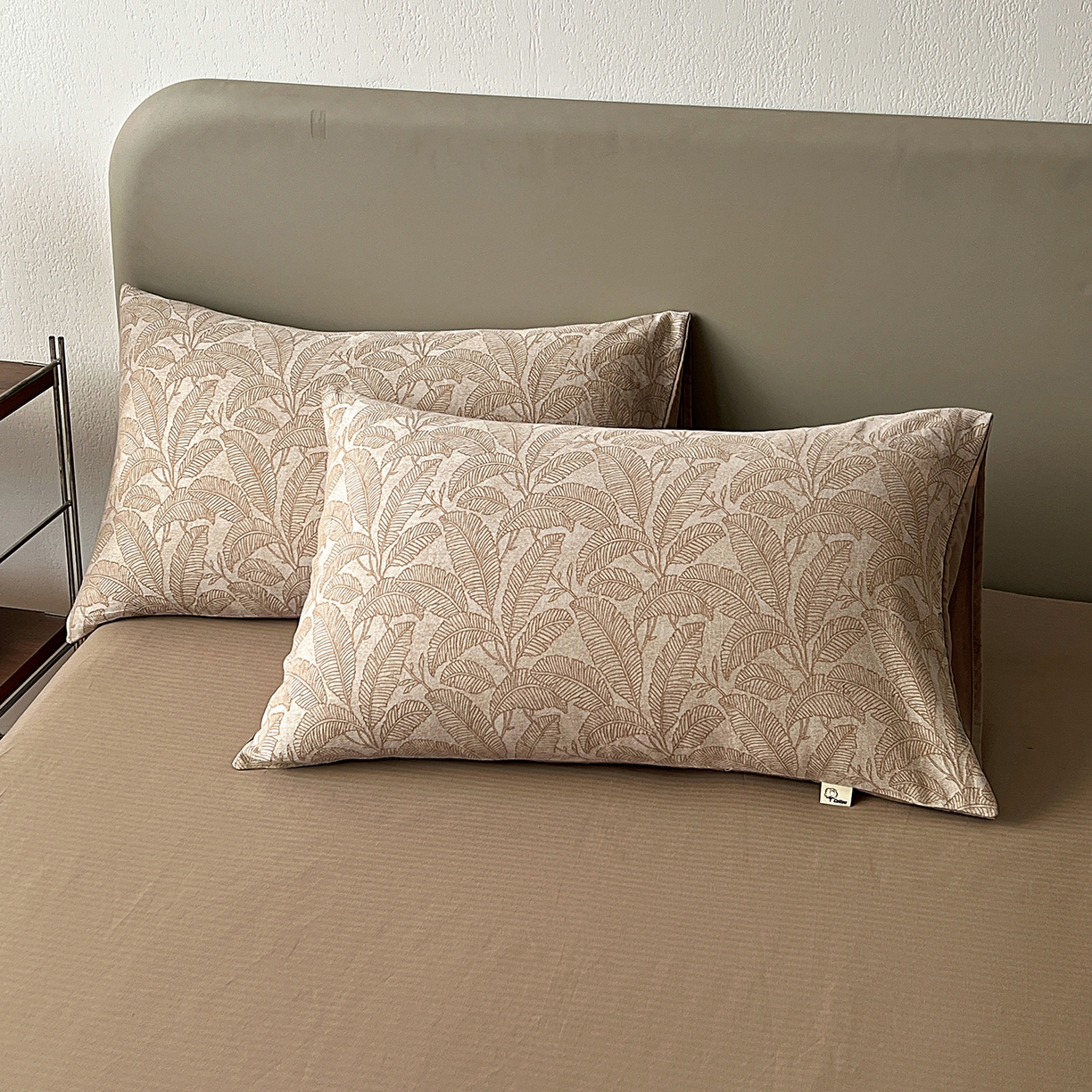 91家纺网 家纺一手货源 找家纺 锦彩家居 2026新款全棉色织大提花四件套-南法假日系列（提供买家秀） 叶茂-咖