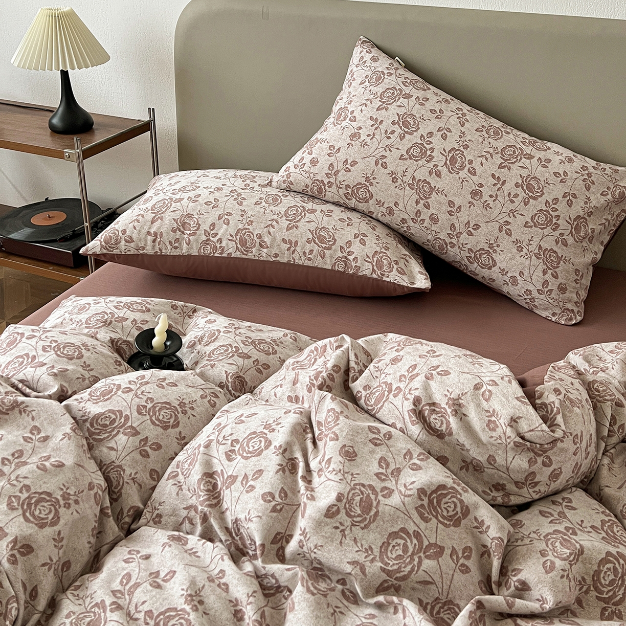 91家纺网 家纺一手货源 找家纺 锦彩家居 2026新款全棉色织大提花四件套-南法假日系列（提供买家秀） 知遇-暖橘