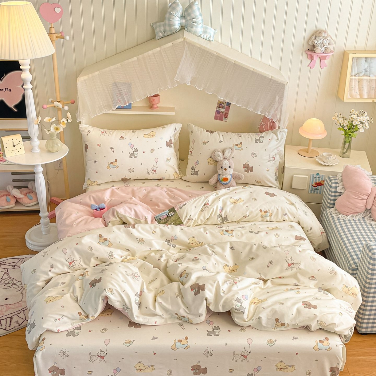 91家纺网 家纺一手货源 找家纺 寻米 2026新款春夏全棉13070印花四件套单品系列-单被套 理查的小伙伴