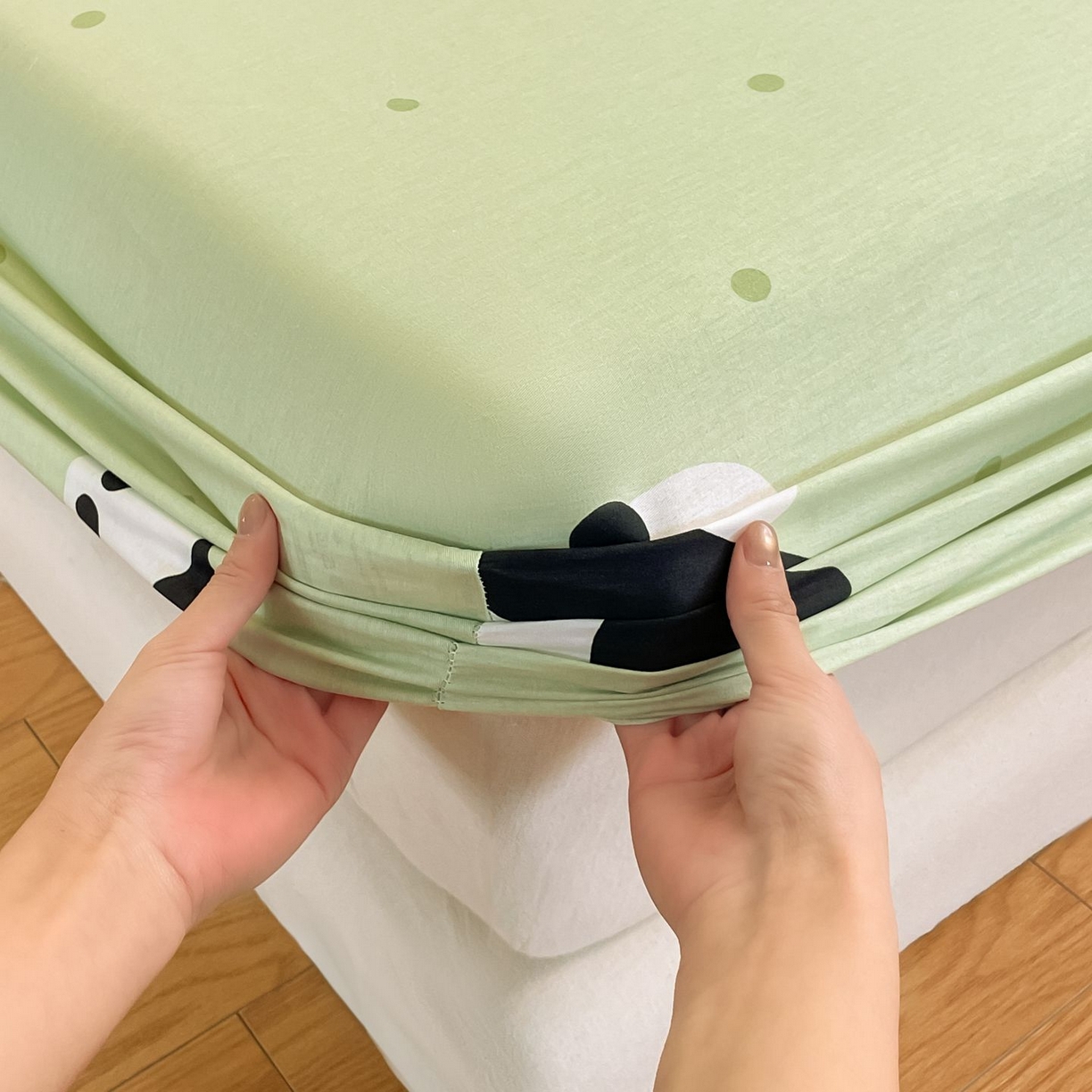 91家纺网 家纺一手货源 找家纺 （总）寻米 2026新款春夏全棉13070印花四件套单品系列-四件套