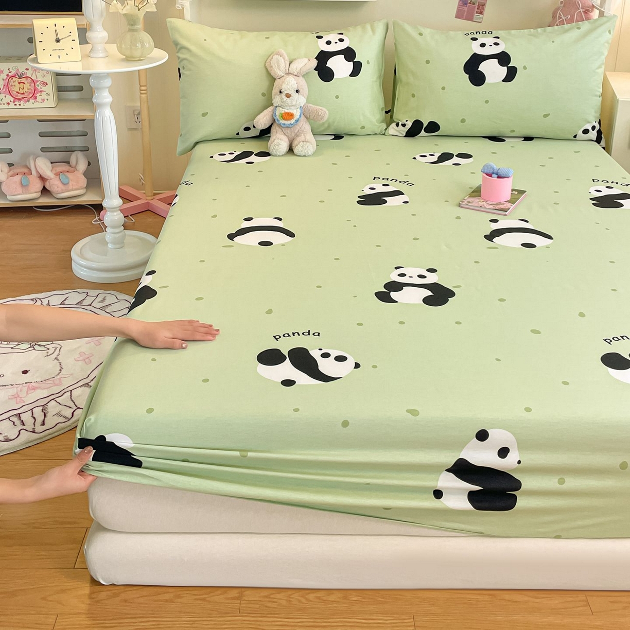 91家纺网 家纺一手货源 找家纺 （总）寻米 2026新款春夏全棉13070印花四件套单品系列-四件套