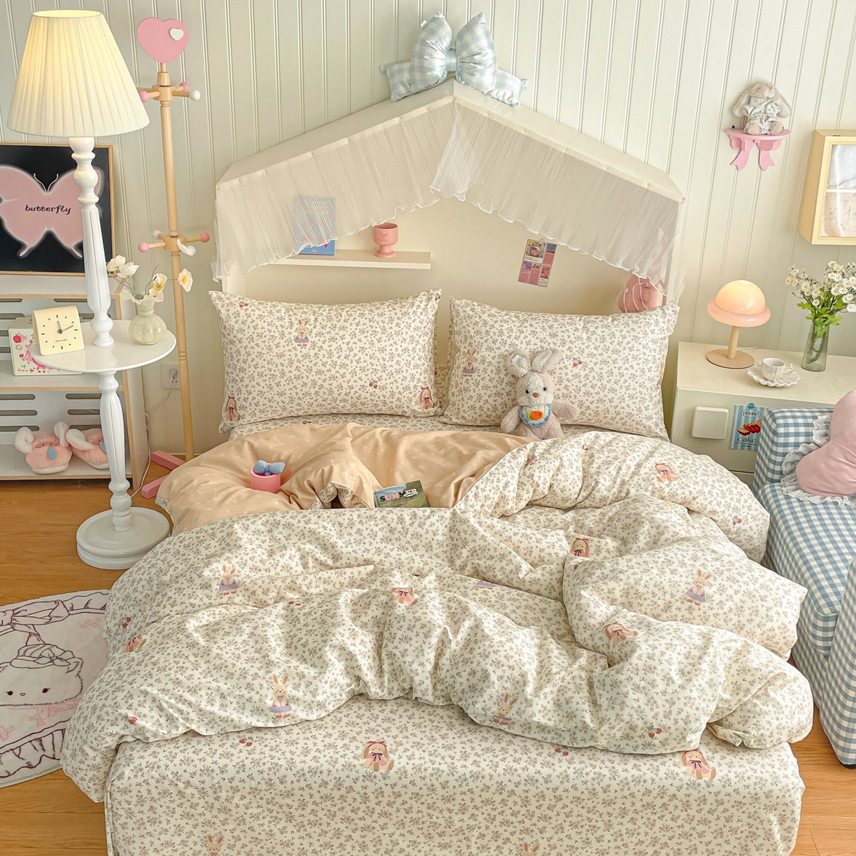 91家纺网 家纺一手货源 找家纺 （总）寻米 2026新款春夏全棉13070印花四件套单品系列-四件套