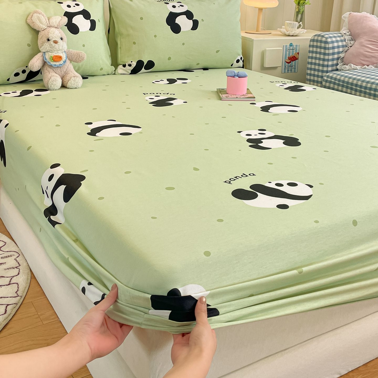 91家纺网 家纺一手货源 找家纺 （总）寻米 2026新款春夏全棉13070印花四件套单品系列-四件套