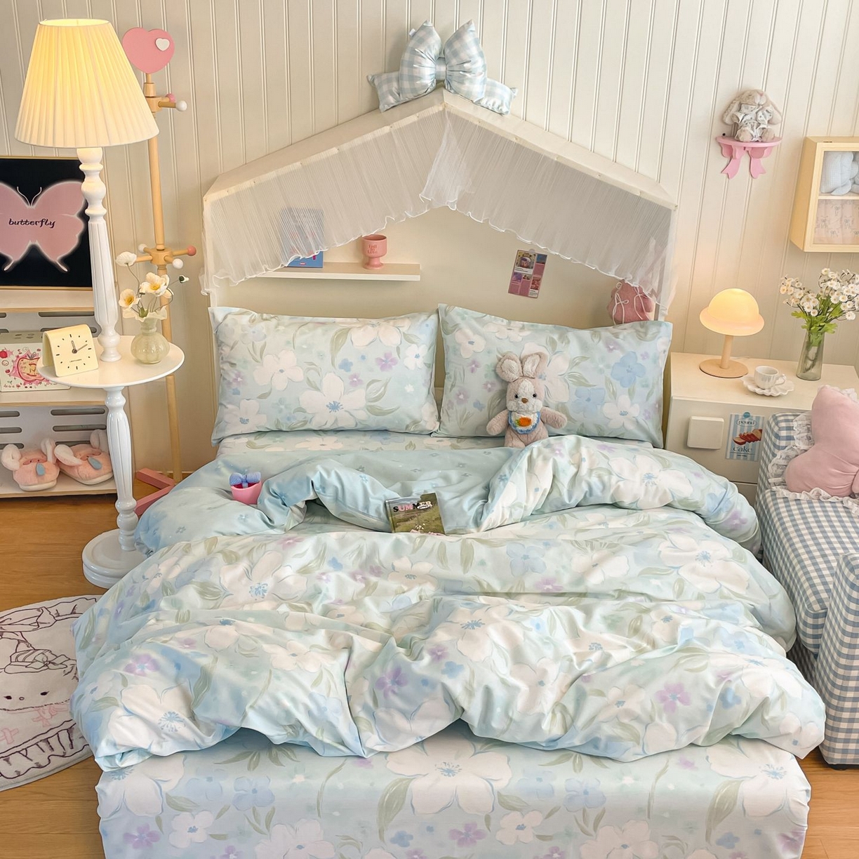 91家纺网 家纺一手货源 找家纺 （总）寻米 2026新款春夏全棉13070印花四件套单品系列-四件套