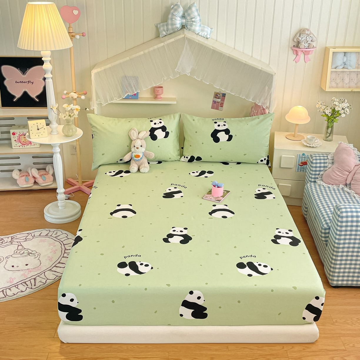 91家纺网 家纺一手货源 找家纺 （总）寻米 2026新款春夏全棉13070印花四件套单品系列-单床单