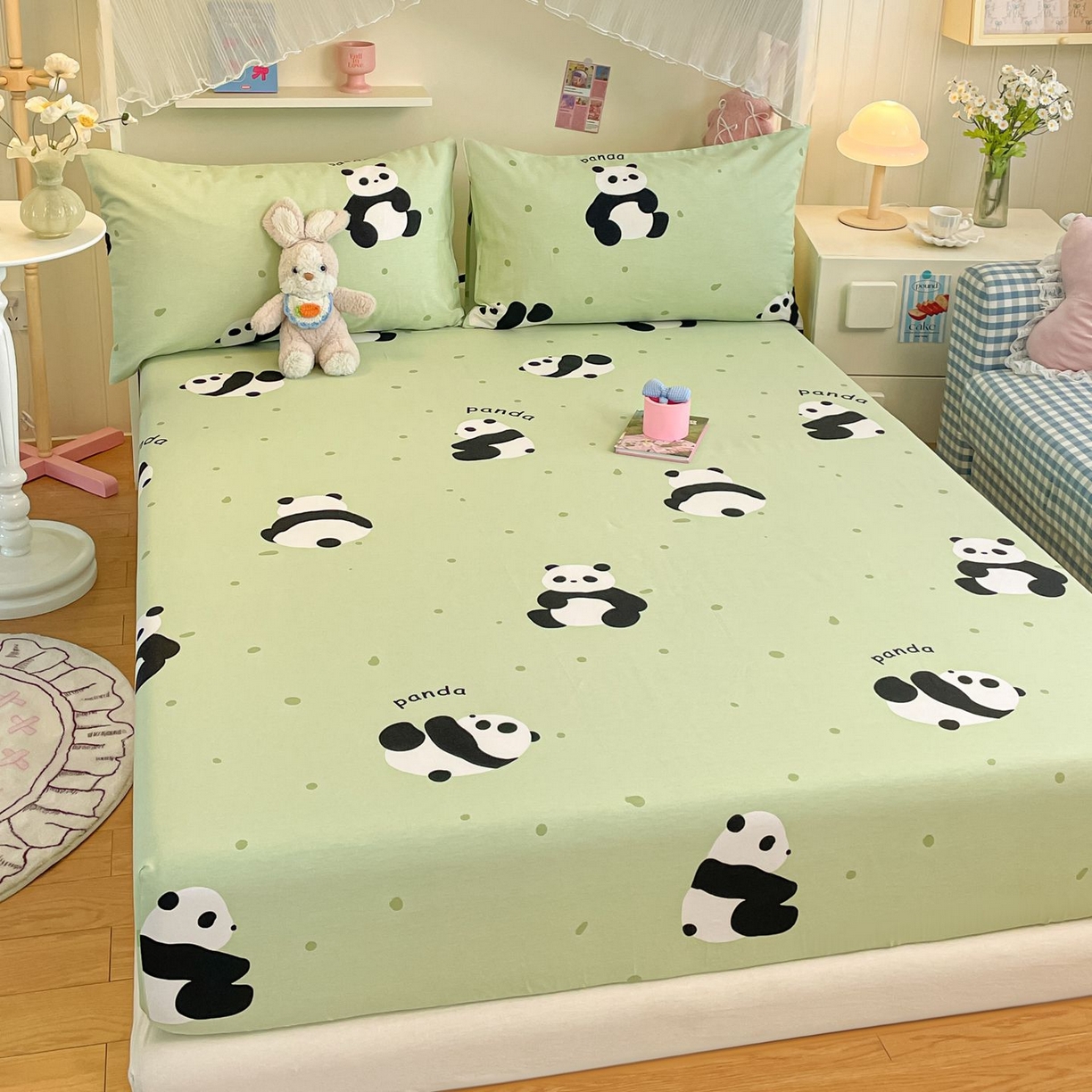 91家纺网 家纺一手货源 找家纺 （总）寻米 2026新款春夏全棉13070印花四件套单品系列-单床单