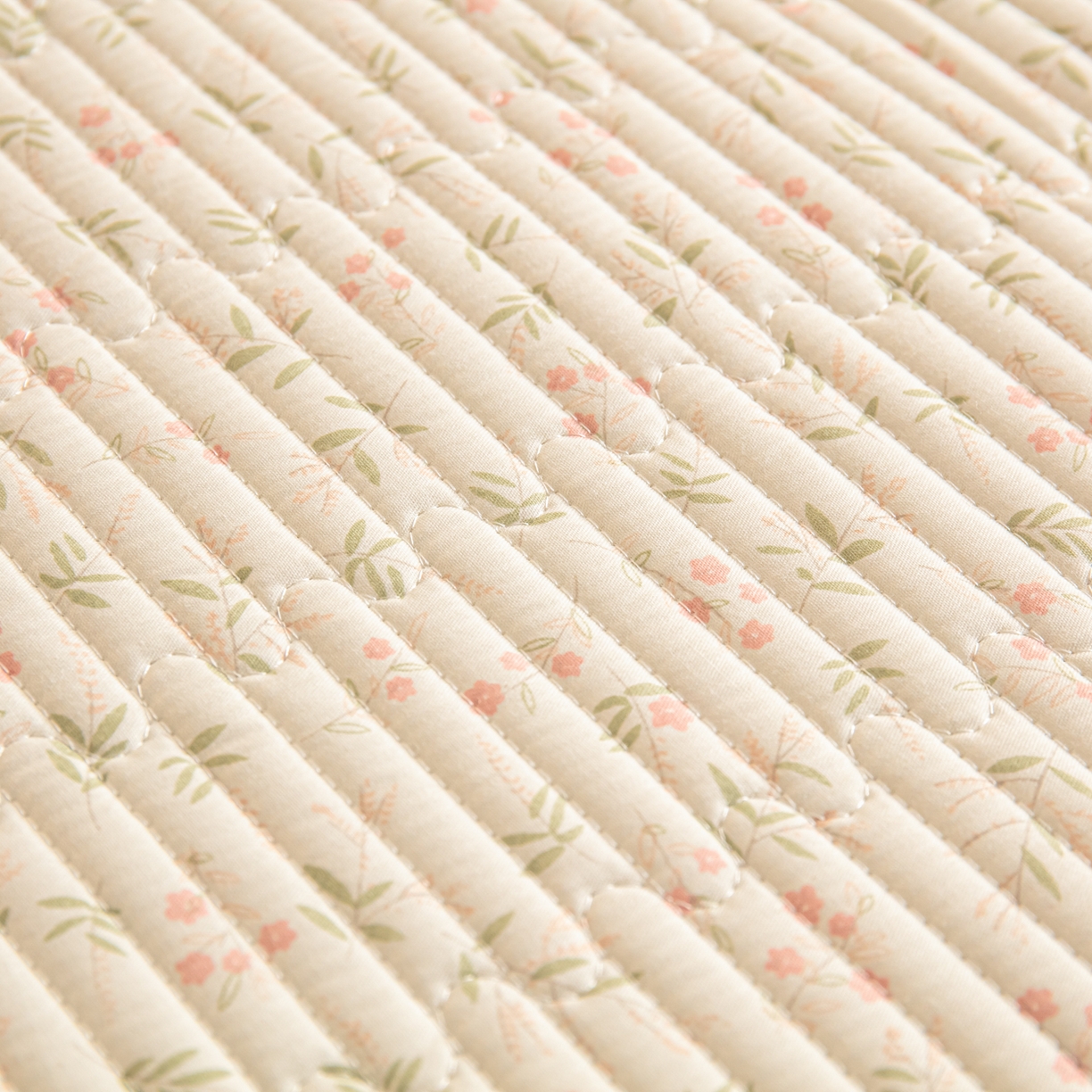 91家纺网 家纺一手货源 找家纺 恒尚居 2026新款纯棉牛奶绒双拼床垫双面两用床褥垫夹棉床盖床褥垫-冬款四季通用-系列一 初月【A纯棉-B牛奶绒】