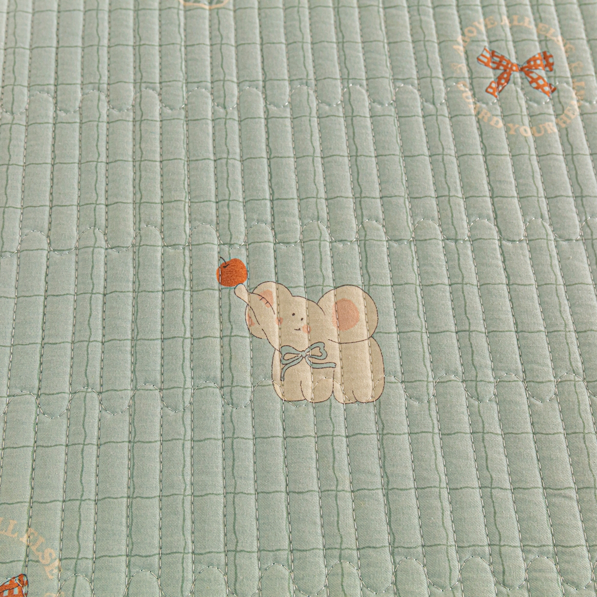 91家纺网 家纺一手货源 找家纺 恒尚居 2026新款纯棉牛奶绒双拼床垫双面两用床褥垫夹棉床盖床褥垫-冬款四季通用-系列一 蓝象【A纯棉-B牛奶绒】