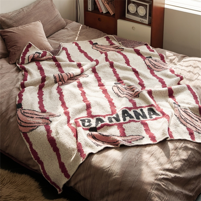 91家纺网 家纺一手货源 找家纺 （总）暖绵绵家纺 2026春夏新款半边绒针织盖毯毯子-贝纳安（券后/折后零售价不得低于173元）