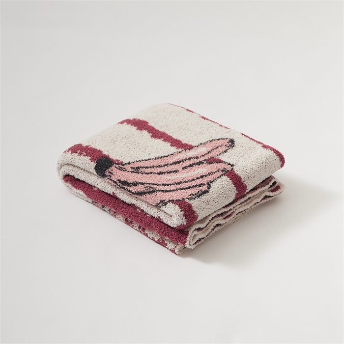 91家纺网 家纺一手货源 找家纺 （总）暖绵绵家纺 2026春夏新款半边绒针织盖毯毯子-贝纳安（券后/折后零售价不得低于173元）