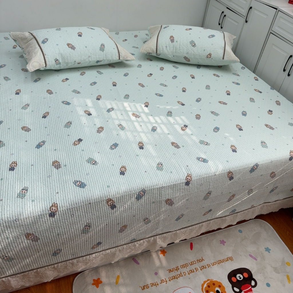 91家纺网 家纺一手货源 找家纺 暖居 2026新款全棉纯棉欧式榻榻米大炕盖支持定制 拉布布兰