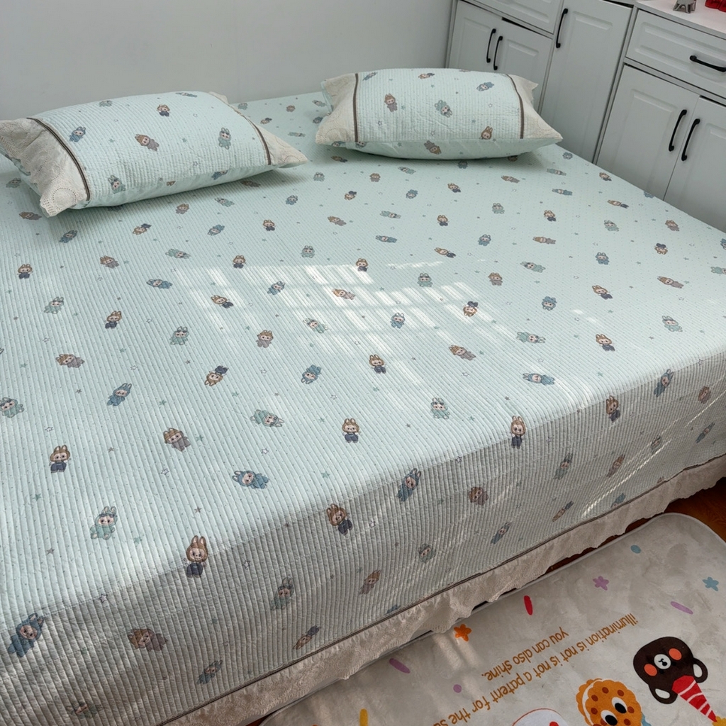 91家纺网 家纺一手货源 找家纺 暖居 2026新款全棉纯棉欧式榻榻米大炕盖支持定制 拉布布兰