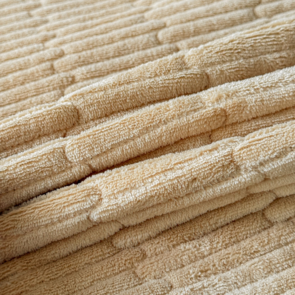 91家纺网 家纺一手货源 找家纺 恒尚居 2026新款纯棉牛奶绒双拼床垫双面两用床褥垫夹棉床盖床褥垫-冬款四季通用-系列二 卡其格【A纯棉-B牛奶绒】