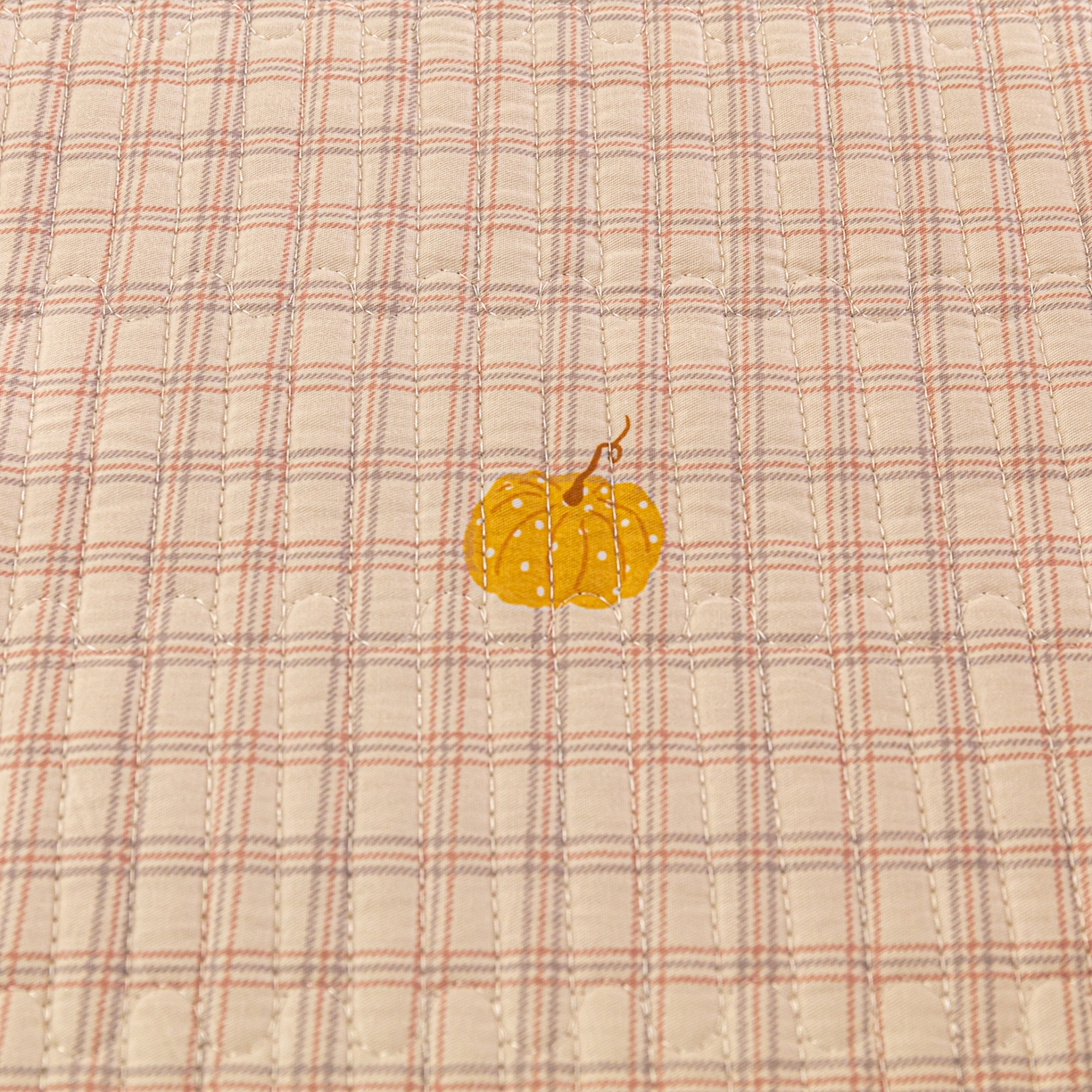 91家纺网 家纺一手货源 找家纺 恒尚居 2026新款纯棉牛奶绒双拼床垫双面两用床褥垫夹棉床盖床褥垫-冬款四季通用-系列二 南瓜奇趣【A纯棉-B牛奶绒】