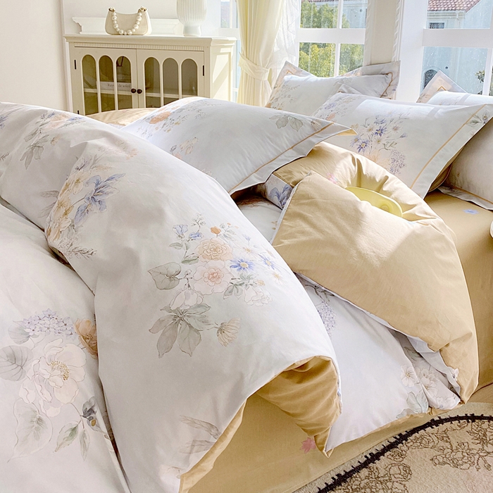 91家纺网 家纺一手货源 找家纺 （总）星期三家纺 2026款1月新款铂金全棉13372四件套