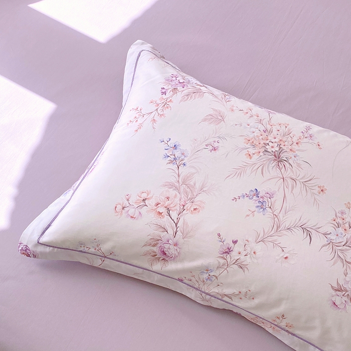 91家纺网 家纺一手货源 找家纺 星期三家纺 2026款1月新款铂金全棉13372四件套 墨潮