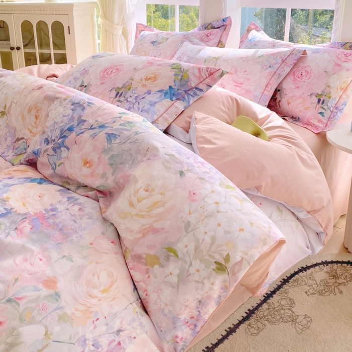 星期三家纺 2026款1月新款铂金全棉13372四件套 竹息